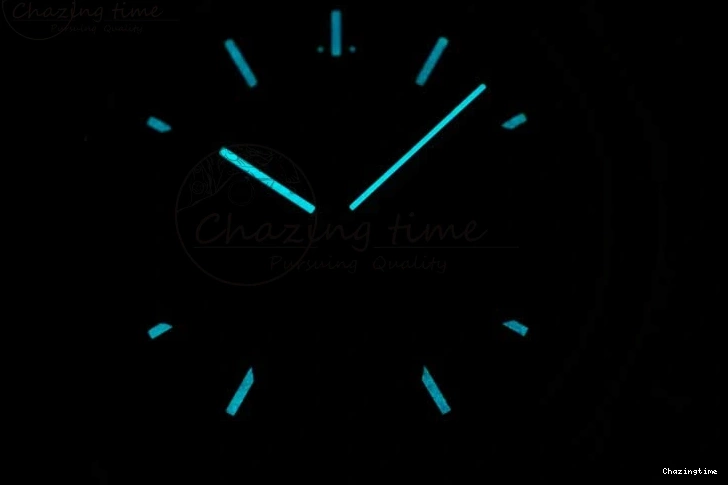0720 Cozy Speedmaster Racing Master SS HKF Best Edition Black White Dial on SS Bracelet A 7807